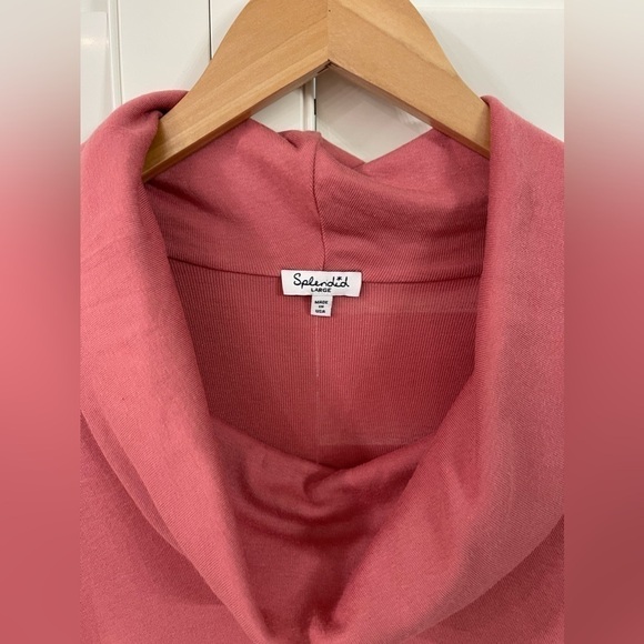 Splendid Cowlneck Longsleeve Blouse - Picture 2 of 7